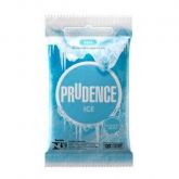 Preservativo Ice Com 3 Unidades Prudence