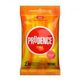 Preservativo Fire Com 3 Unidades Prudence