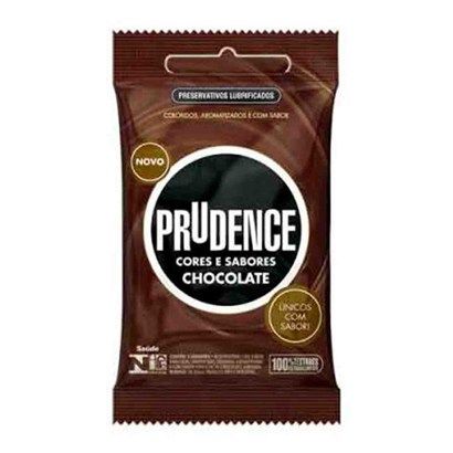 Preservativo C S Chocolate Com 3 Unidades Prudence