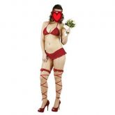 Mini Fantasia Noiva Fogosa II Pimenta Sexy