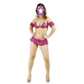 Kit Mini Fantasia Barbie Pimenta Sexy